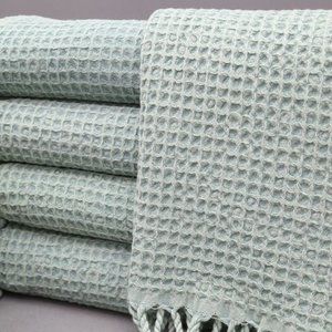 Turkish Towel Set (2 bath, 2 hand )